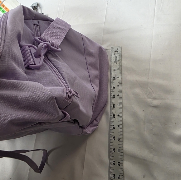 Adidas Defender 5 Small Duffle Bag In Powder Plum Purple. - Picture 6 of 13